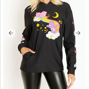 SOLD!!!Blackmilk-40 years of hugs black hoodie- limited